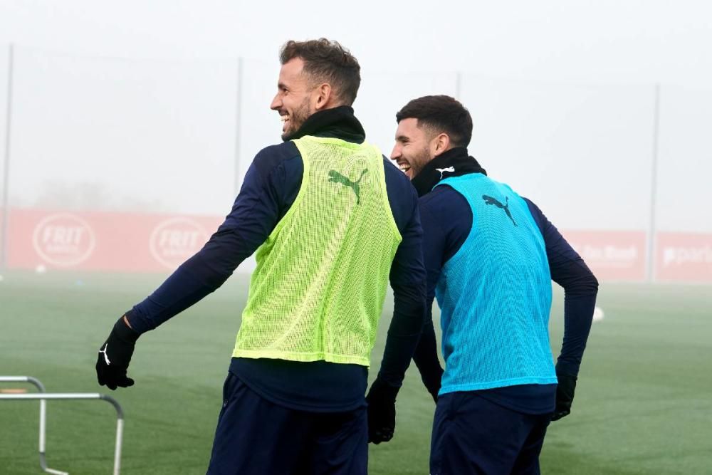 El Girona s''entrena a La Vinya