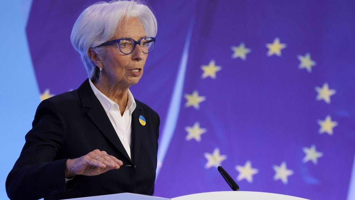 La presidenta del Banco Central del Euro, Christine Lagarde.