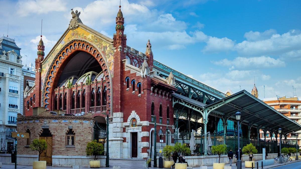 El mercado de estilo modernista que alberga todo tipo de restaurantes