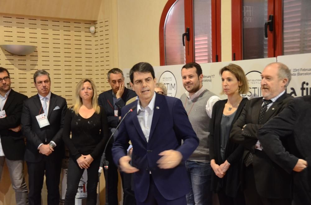 Inauguració de la fira BSTIM a Igualada