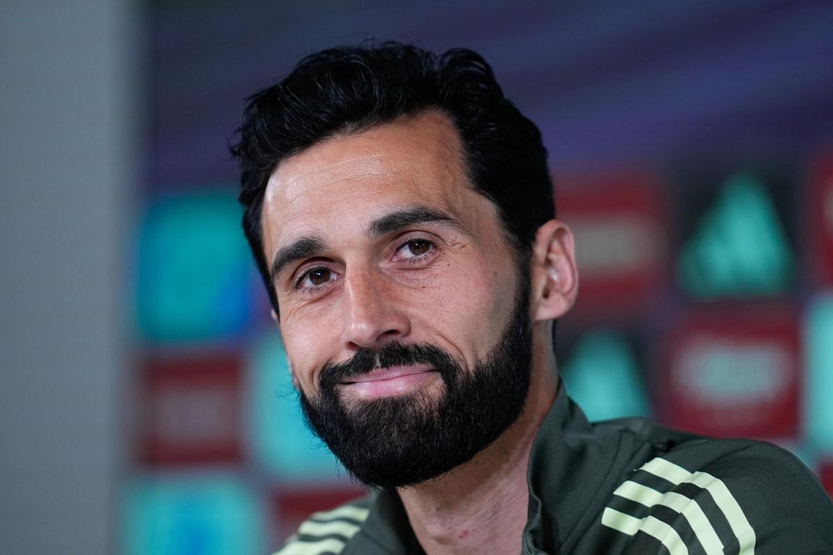 Álvaro Arbeloa, en sala de prensa.