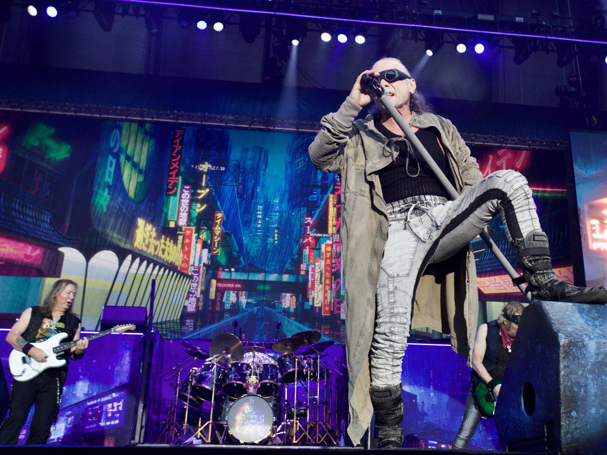 Todas las fotos del épico concierto de Iron Maiden en Murcia