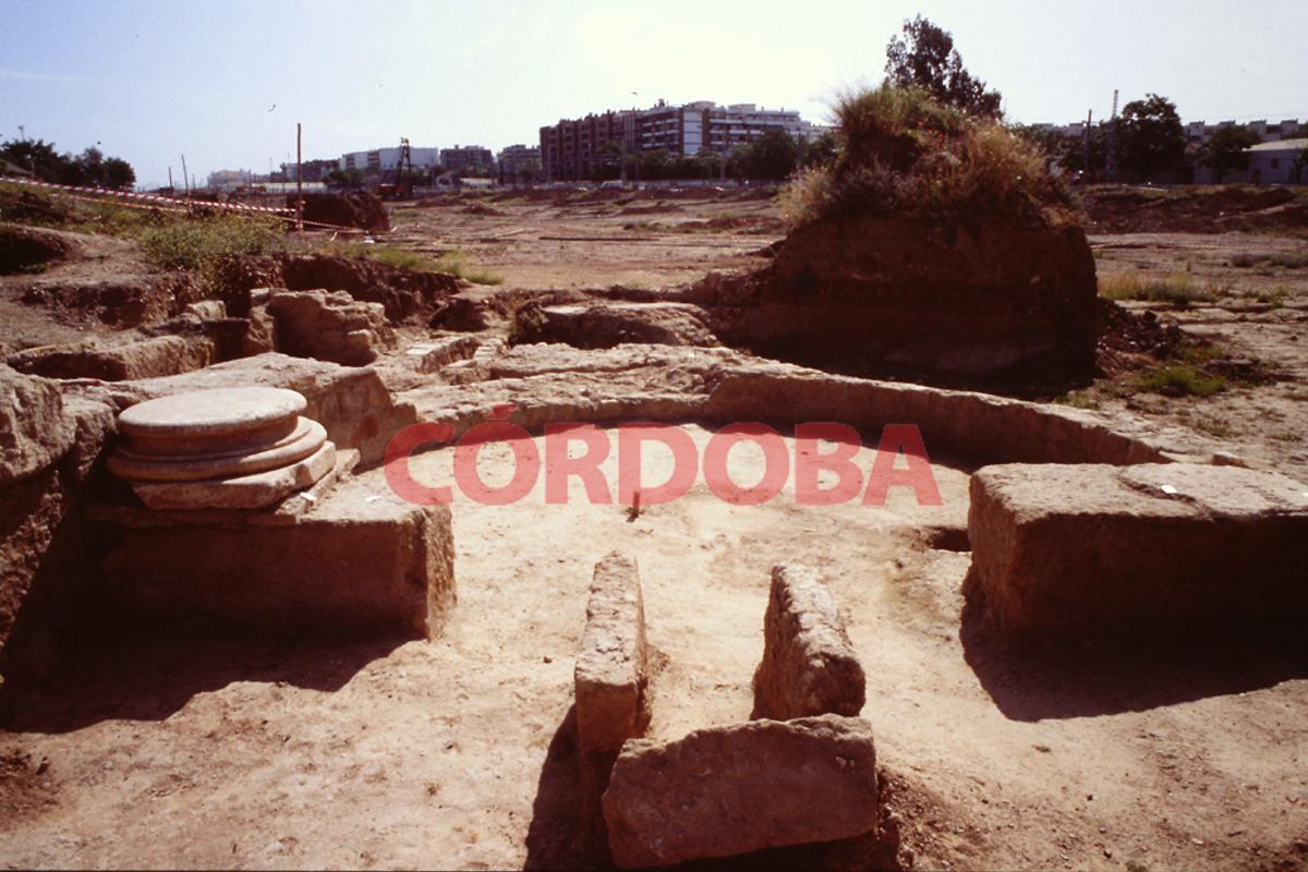 1992 El yacimiento de Cercadilla al descubierto 1992 El yacimiento de Cercadilla al descubierto