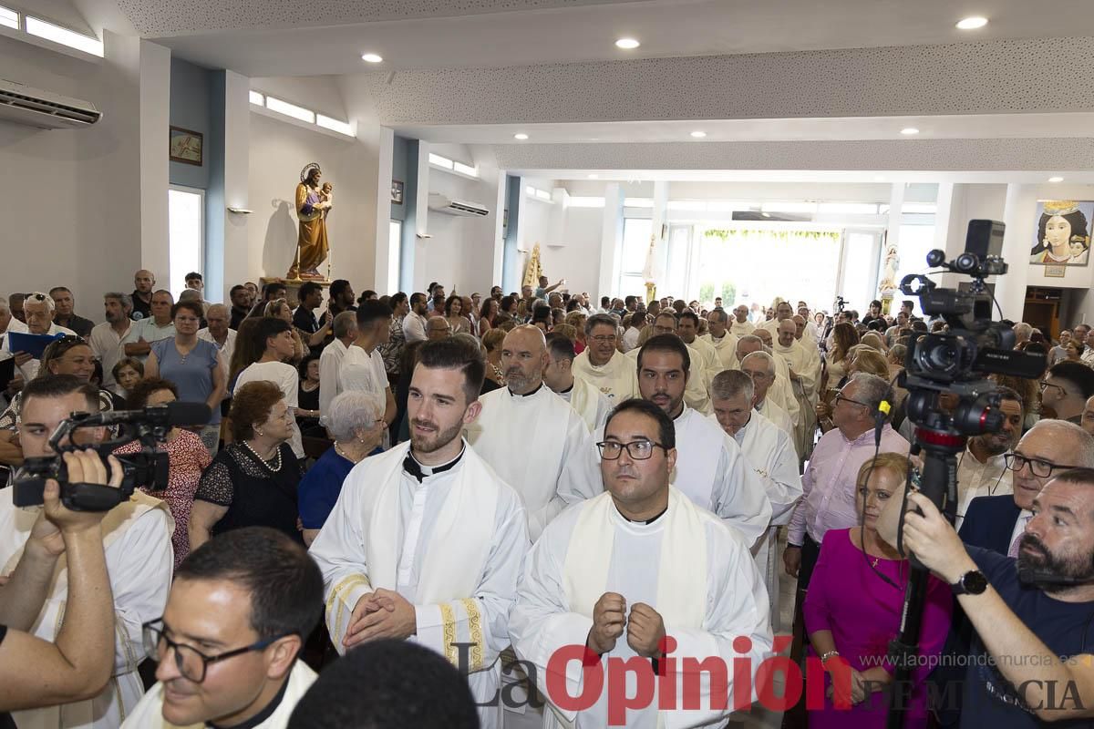 Así se ha vivido la ordenación sacerdotal de Miguel Tovar Fernández en la pedanía molinense de Torrealta