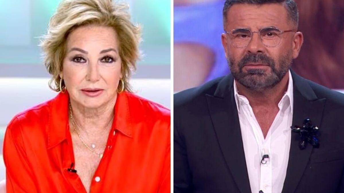 Ana Rosa Quintana y Jorge Javier Vázquez, dos de los presentadores estrella de Telecinco