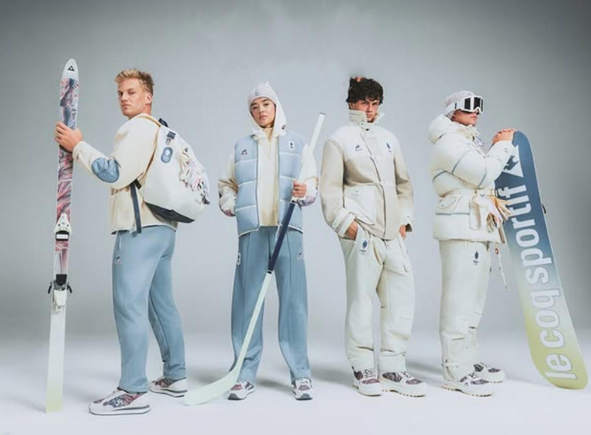 Equipación oficial francesa de Le Cop Sportif.