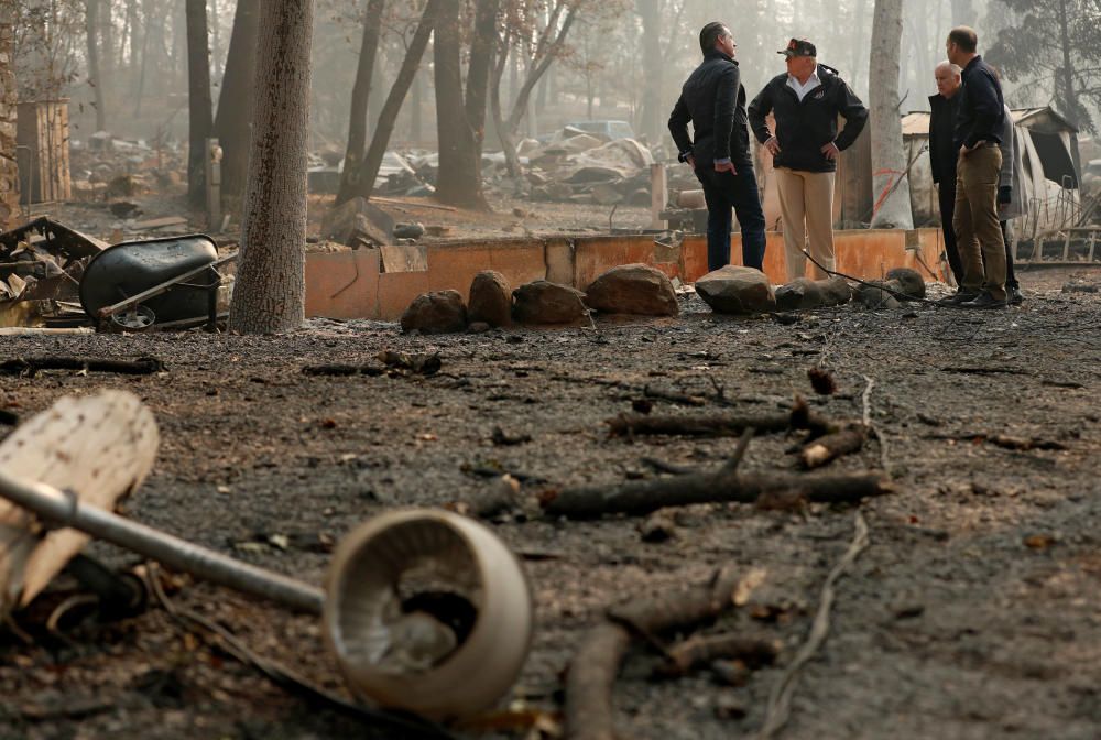 El devastador incendio de California, en imágenes