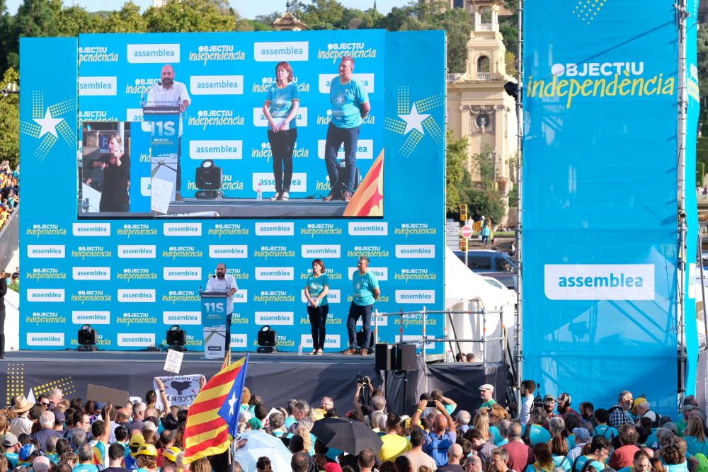 Manifestació de la Diada a Barcelona 2019