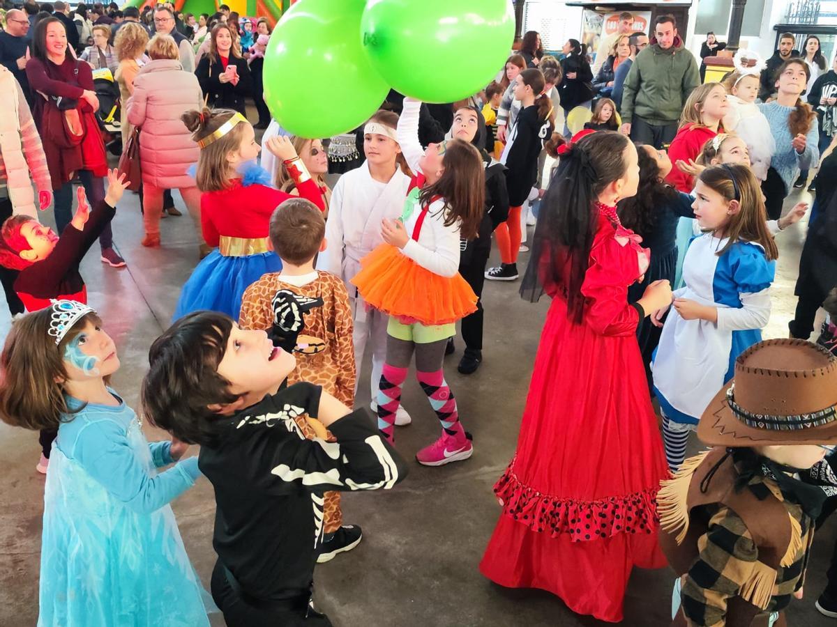 Una fiesta infantil de Carnaval en Villaviciosa