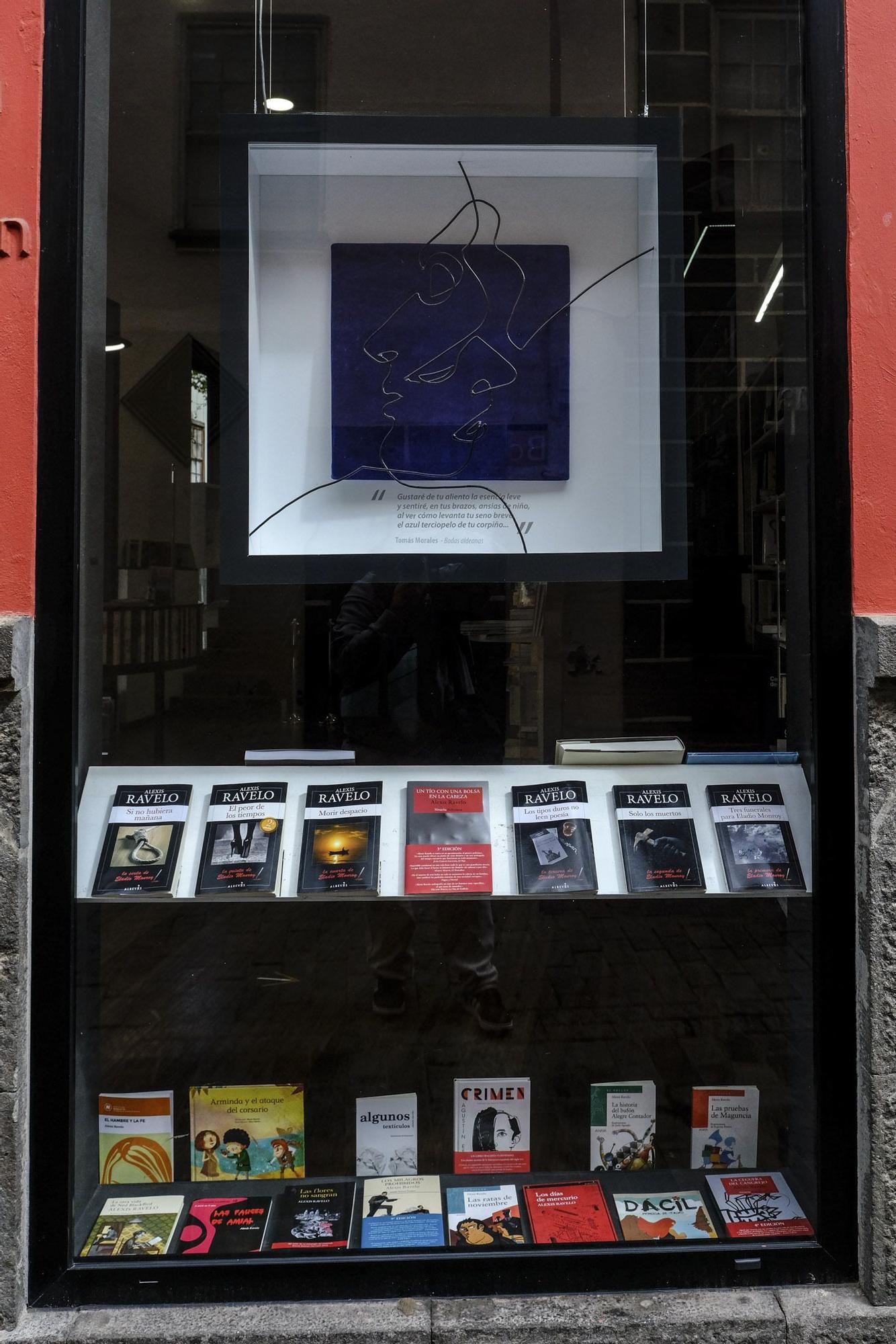 Libros de Alexis Ravelo en la Librería del Cabildo de Gran Canaria