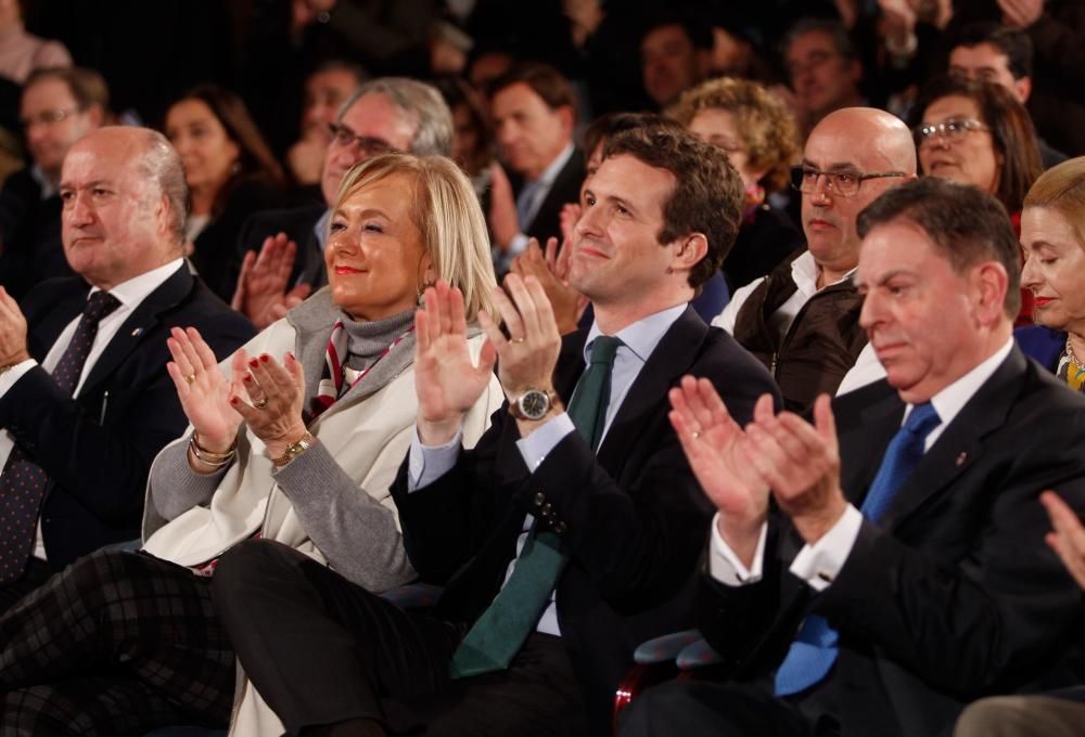 Pablo Casado  acude a Oviedo para presentar a los candidatos del PP en Asturias