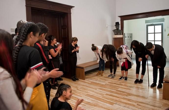 Presentación del cuento 'Las aventuras de Goyo' en el Museo Canario