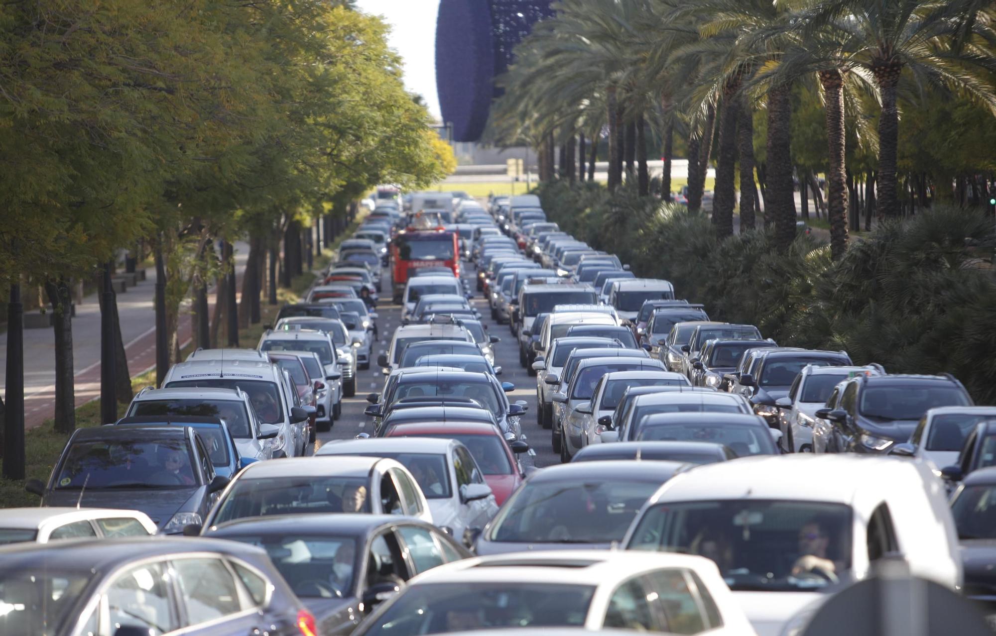 Controles en la salida de la ciudad