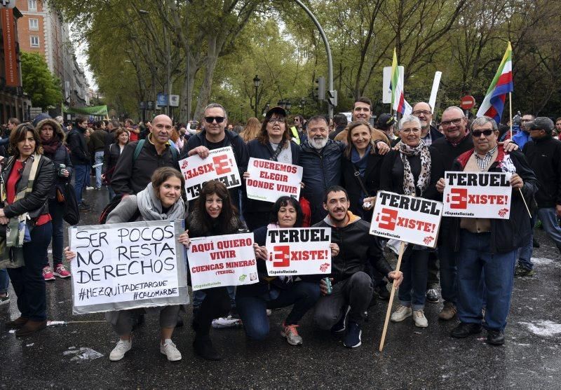 Manifestación 'Revuelta de la España vaciada' en Madrid