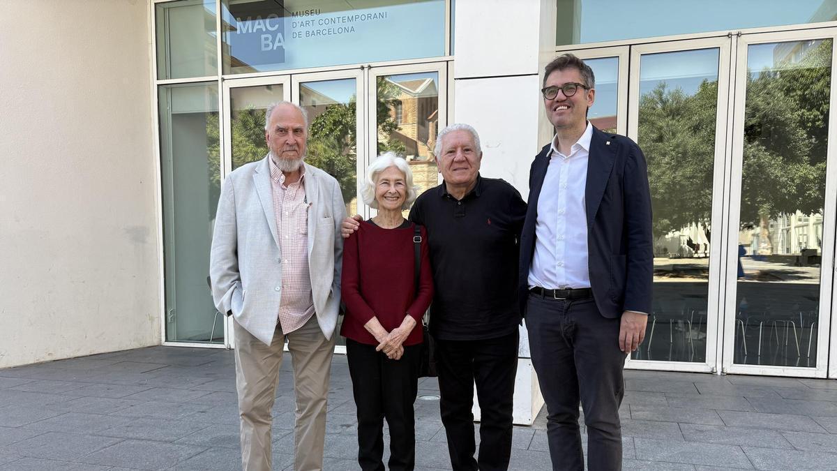 Francesc Torres, Carme Orellana, Lluís Bassat i Jordi Mayoral.