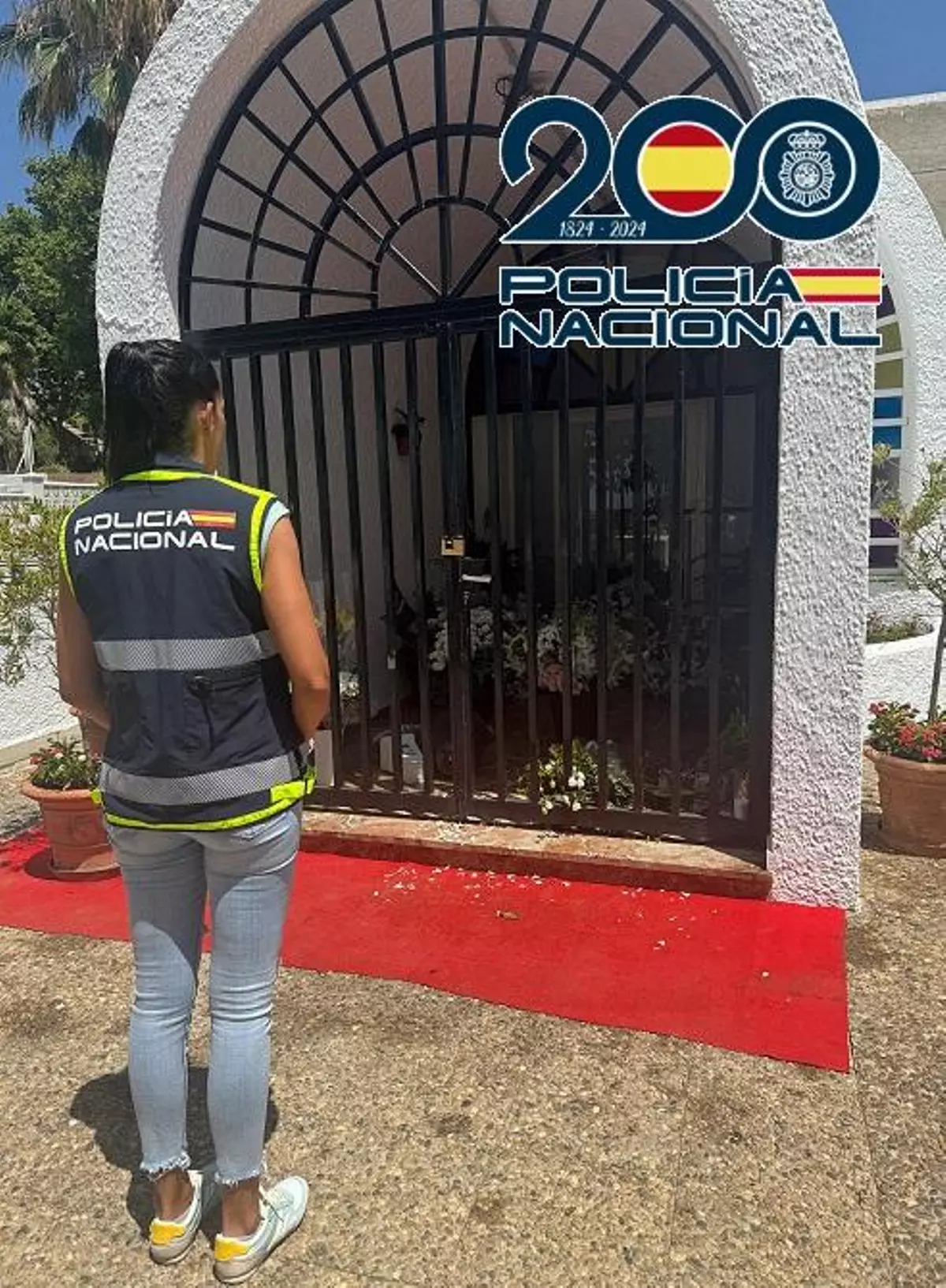 Detenida por robar joyas en la capilla de la Virgen del Carmen en el puerto de La Bajadilla