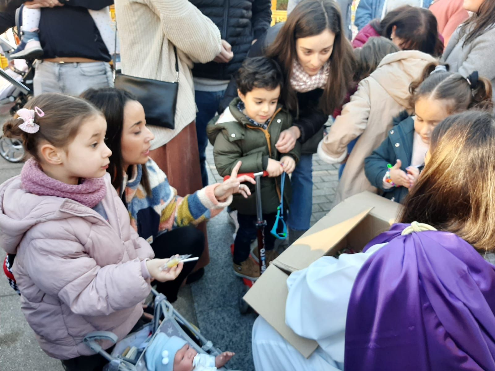 Adoración de los Reyes Magos al Niño Jesús en Pola de Siero