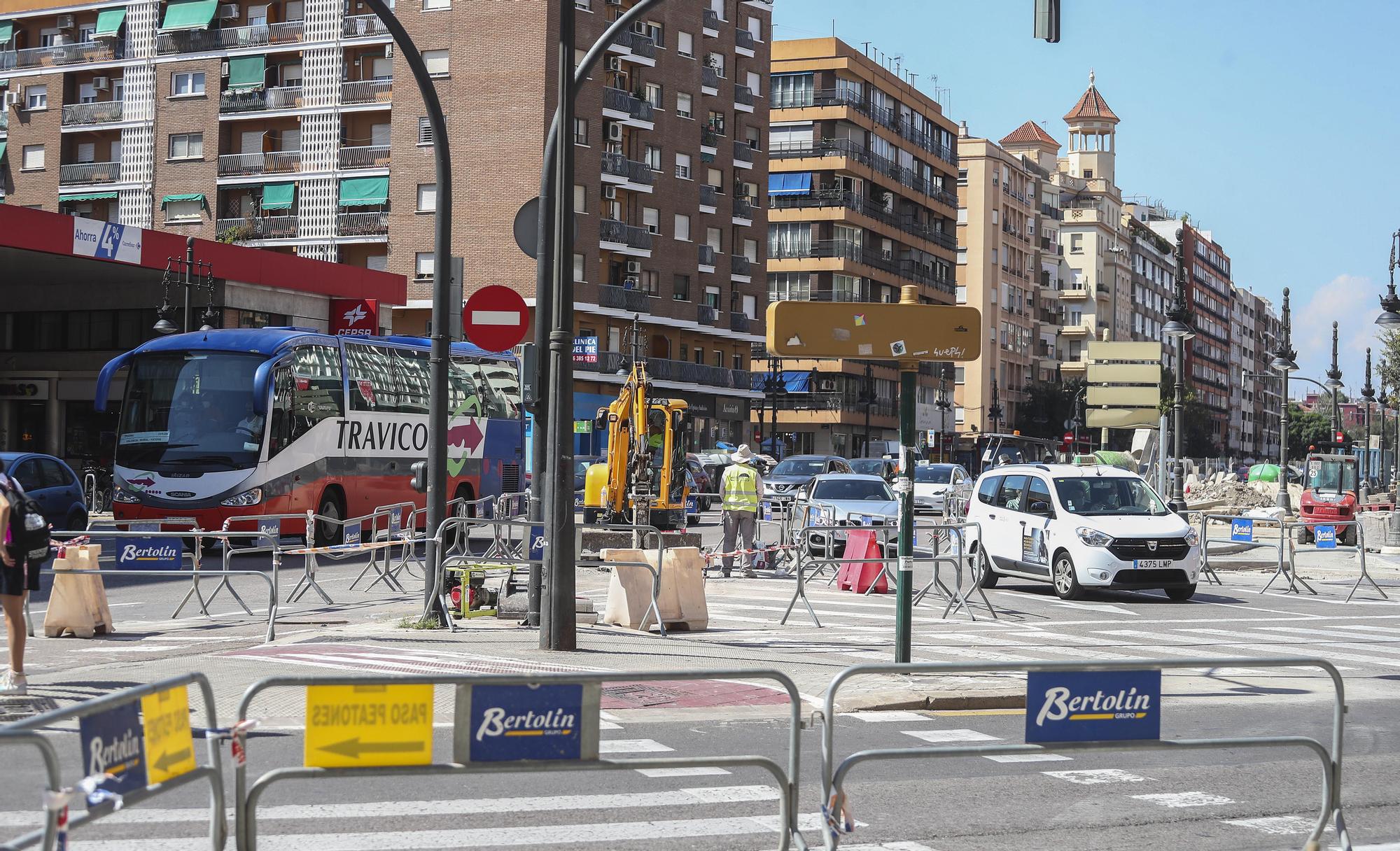 Así van las obras del carril bici de la Avenida del Cid