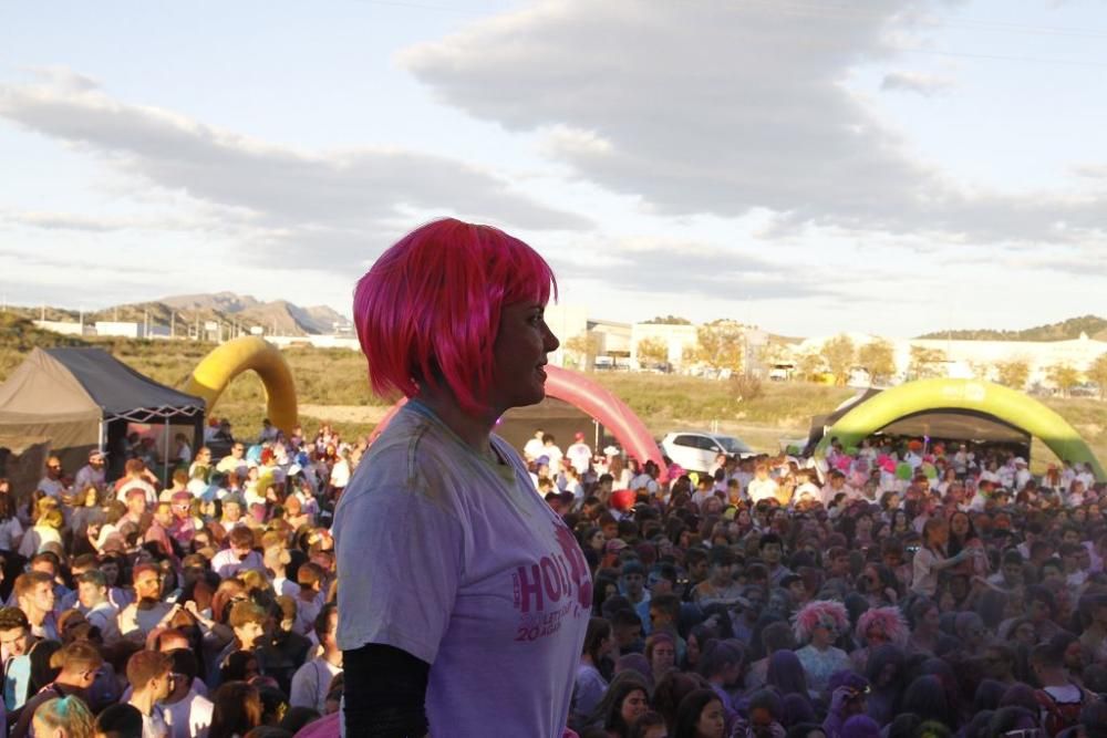 Sexta edición de la Holi Run en Cabezo de Torres