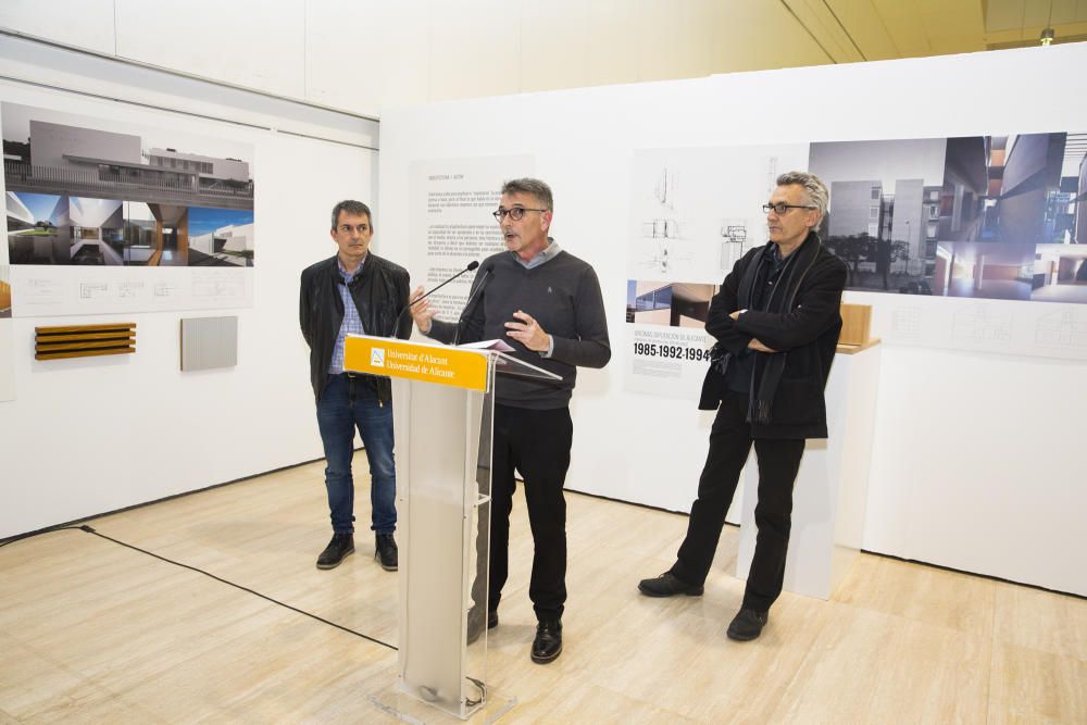 El Museo de la UA inaugura 'Industrias', del arquitecto Javier García-Solera