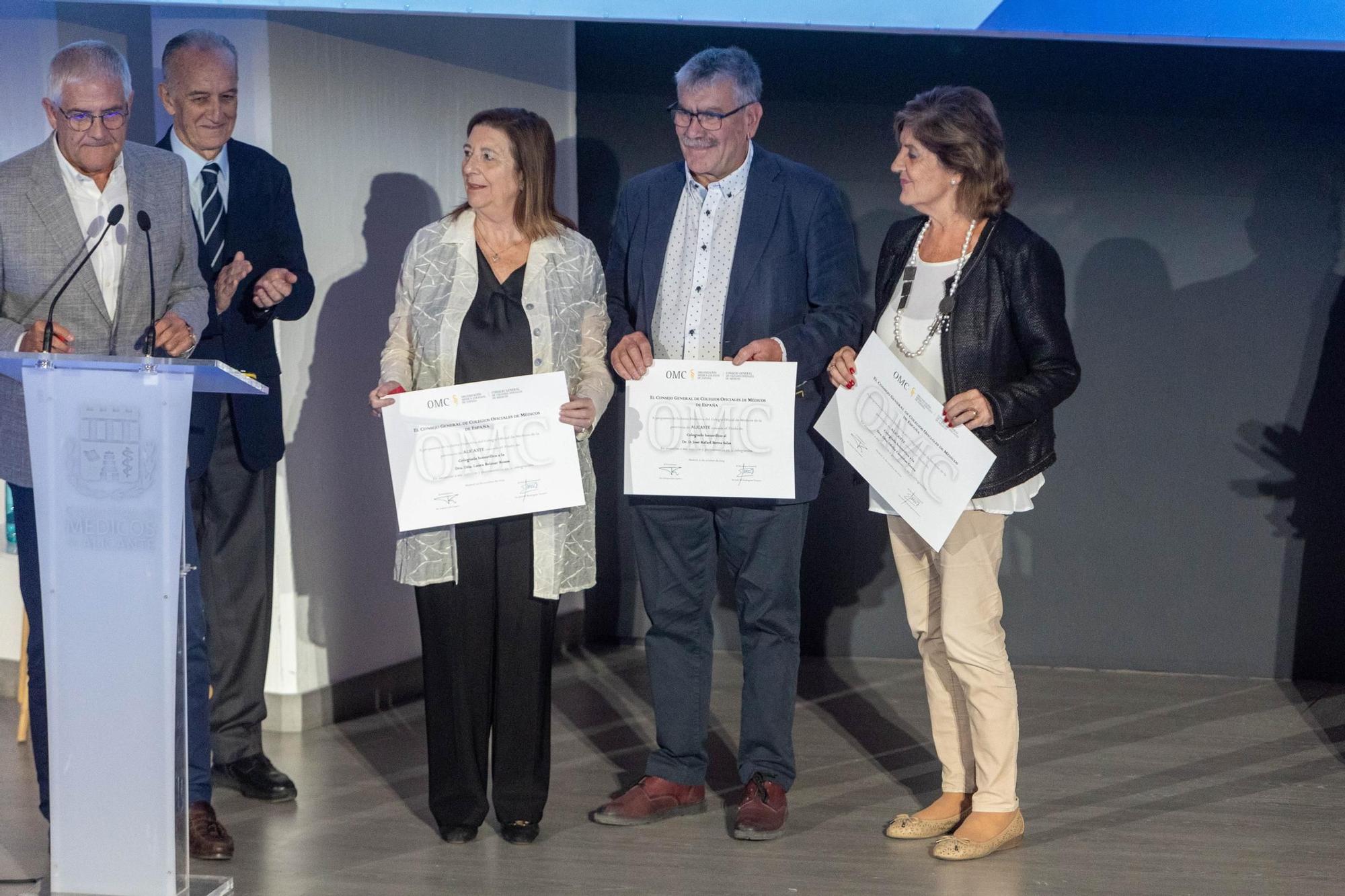 Distinciones a los médicos senior en Alicante