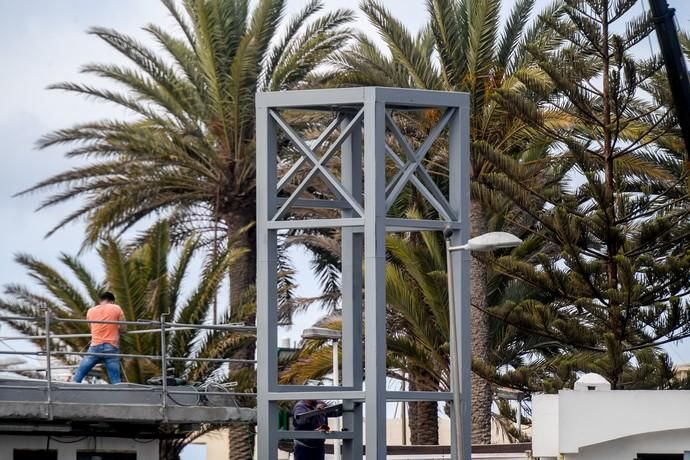 OBRAS ILEGALES CERCA DE LA CHARCA DE MASPALOMAS