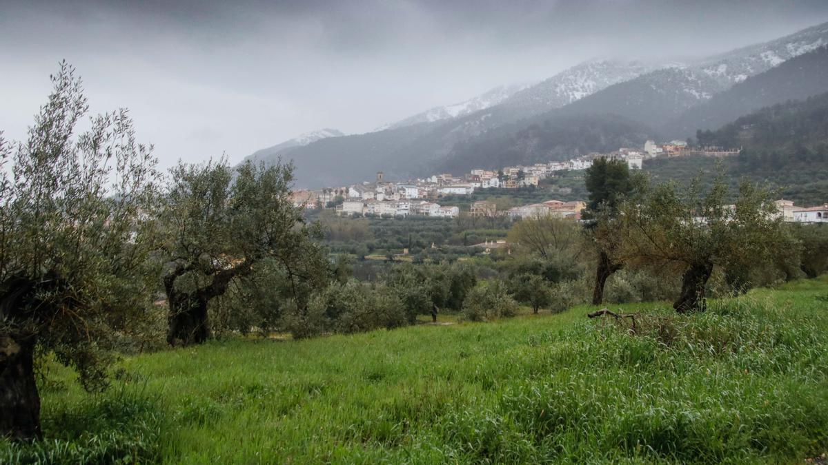 Alcoy amanece rodeada de nieve