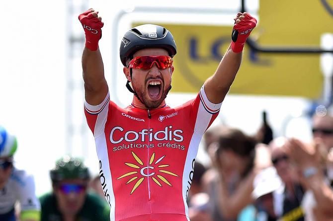 Nacer Bouhanni (Cofidis). L'sprinter buscarà la victòria en un recorregut poc donat als finals massius