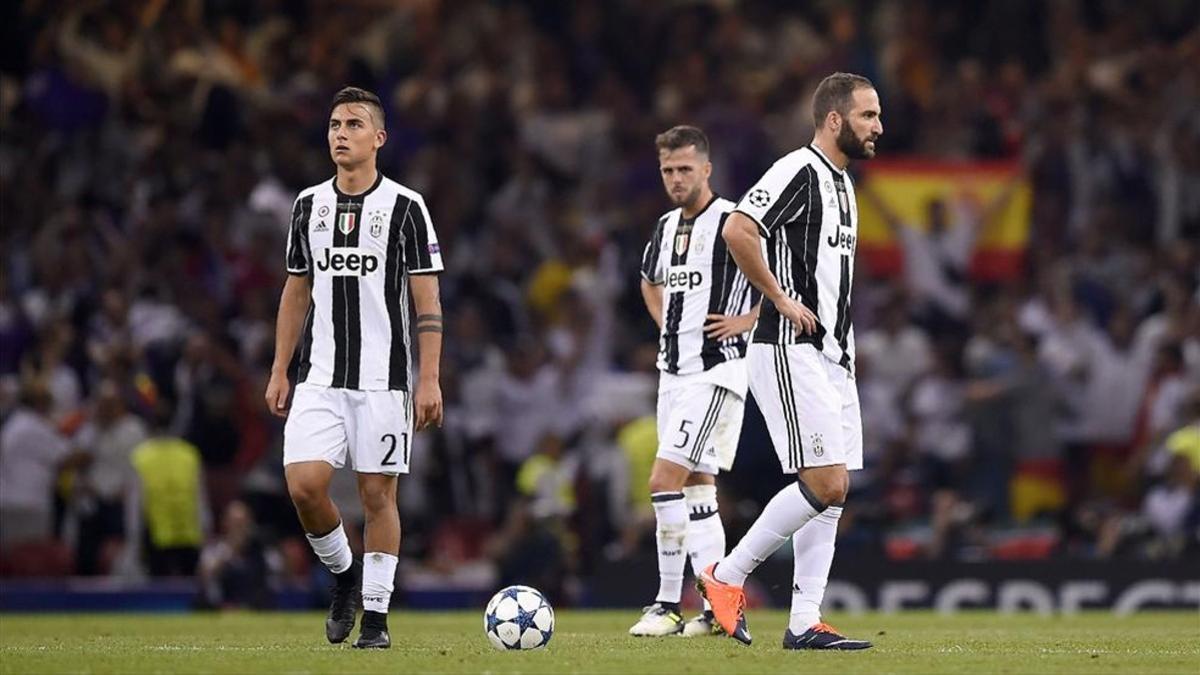 Paulo Dybala dejó una imagen decepcionante en la final de la Champions League