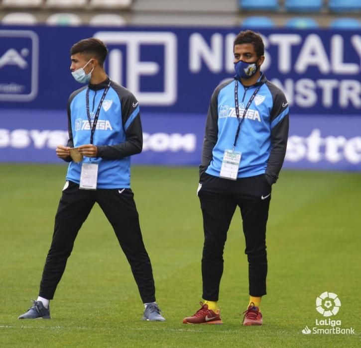 Partido de la Ponferradina y el Málaga CF de la Liga SmartBank.