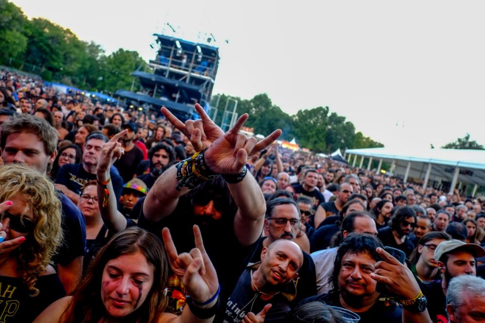 Los fieles del trash metal se rinden ante la banda