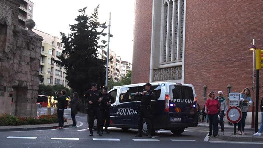 La Policía redobla la seguridad antiterrorista en las procesiones