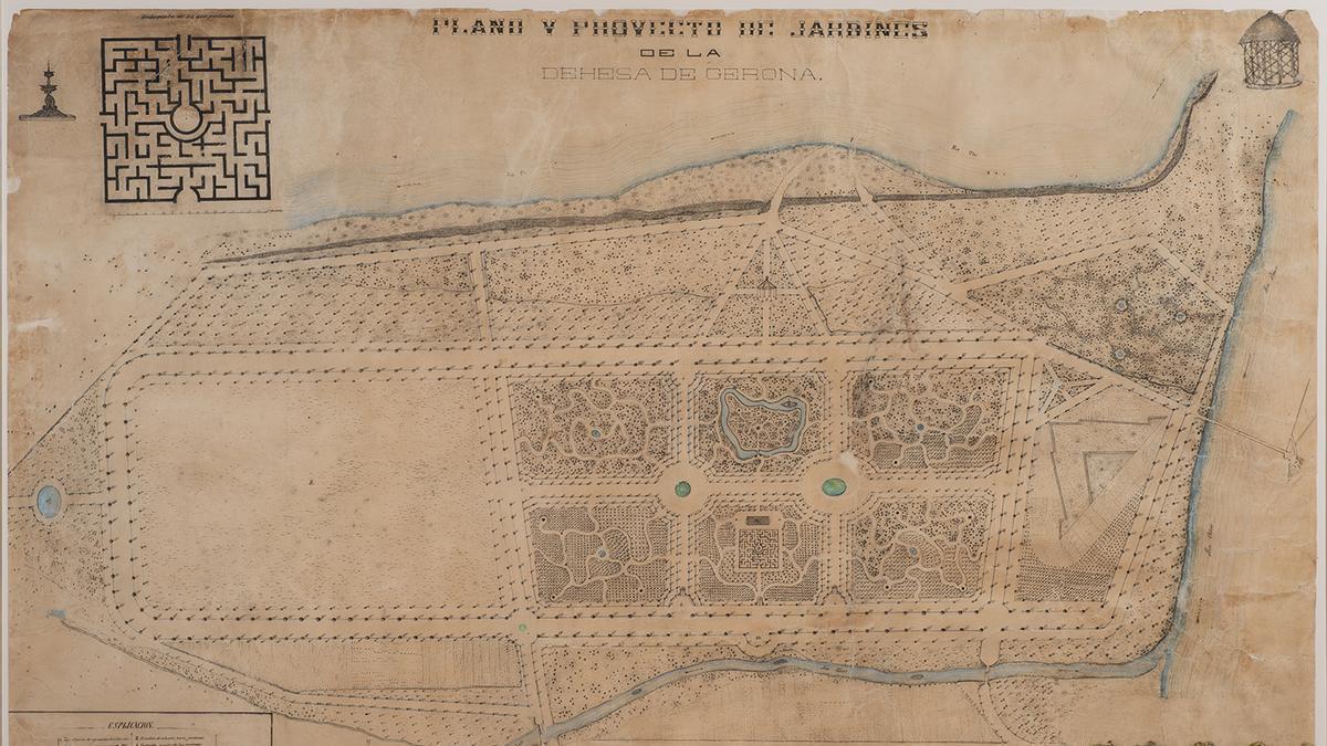 Les imatges dels plànols urbanístics de Girona