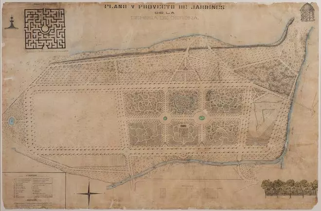 Les imatges dels plànols urbanístics de Girona
