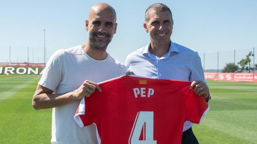 Pep Guardiola, nou soci del Girona FC