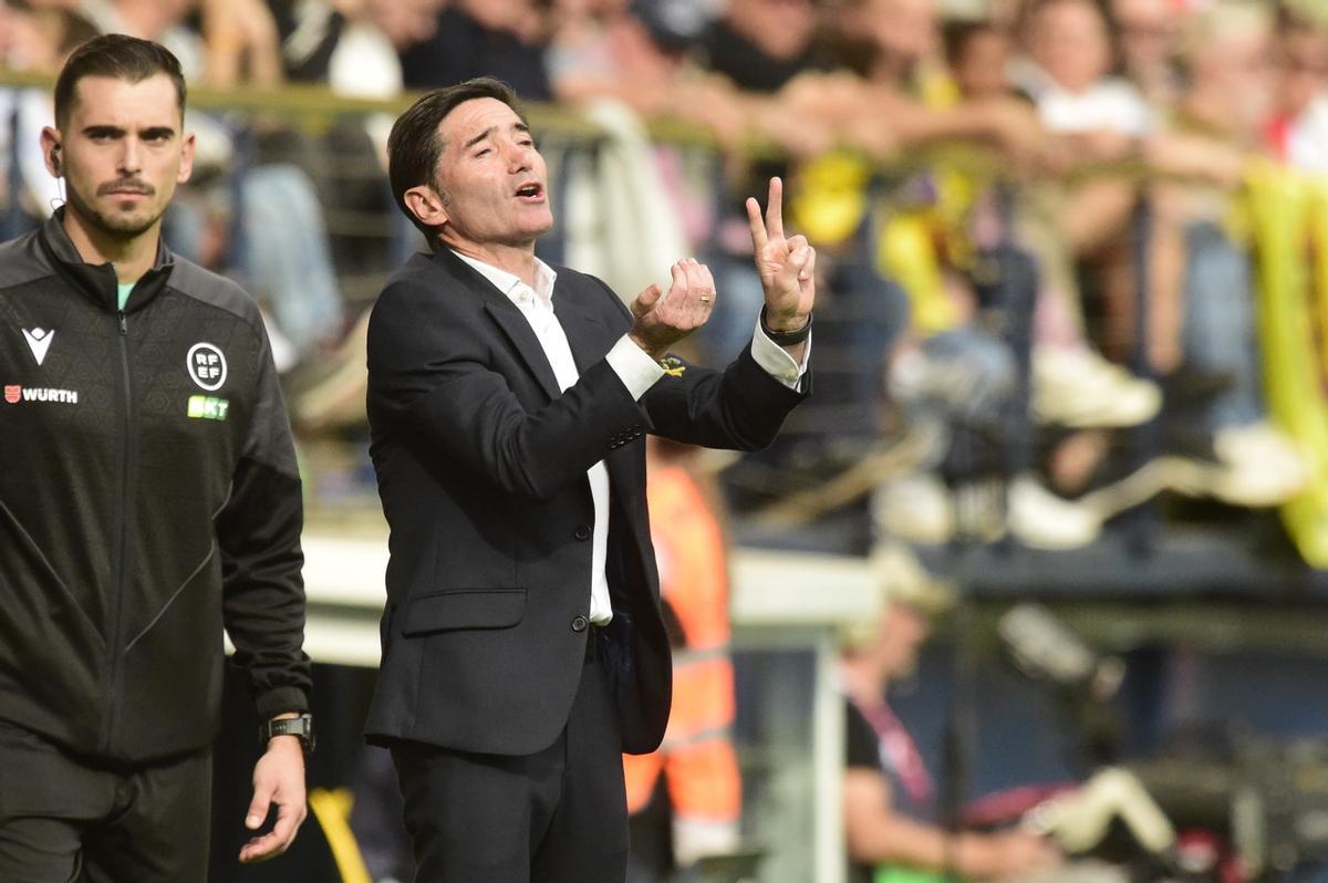 Marcelino se mostró muy orgulloso tras la victoria de su equipo ante el Rayo Vallecano