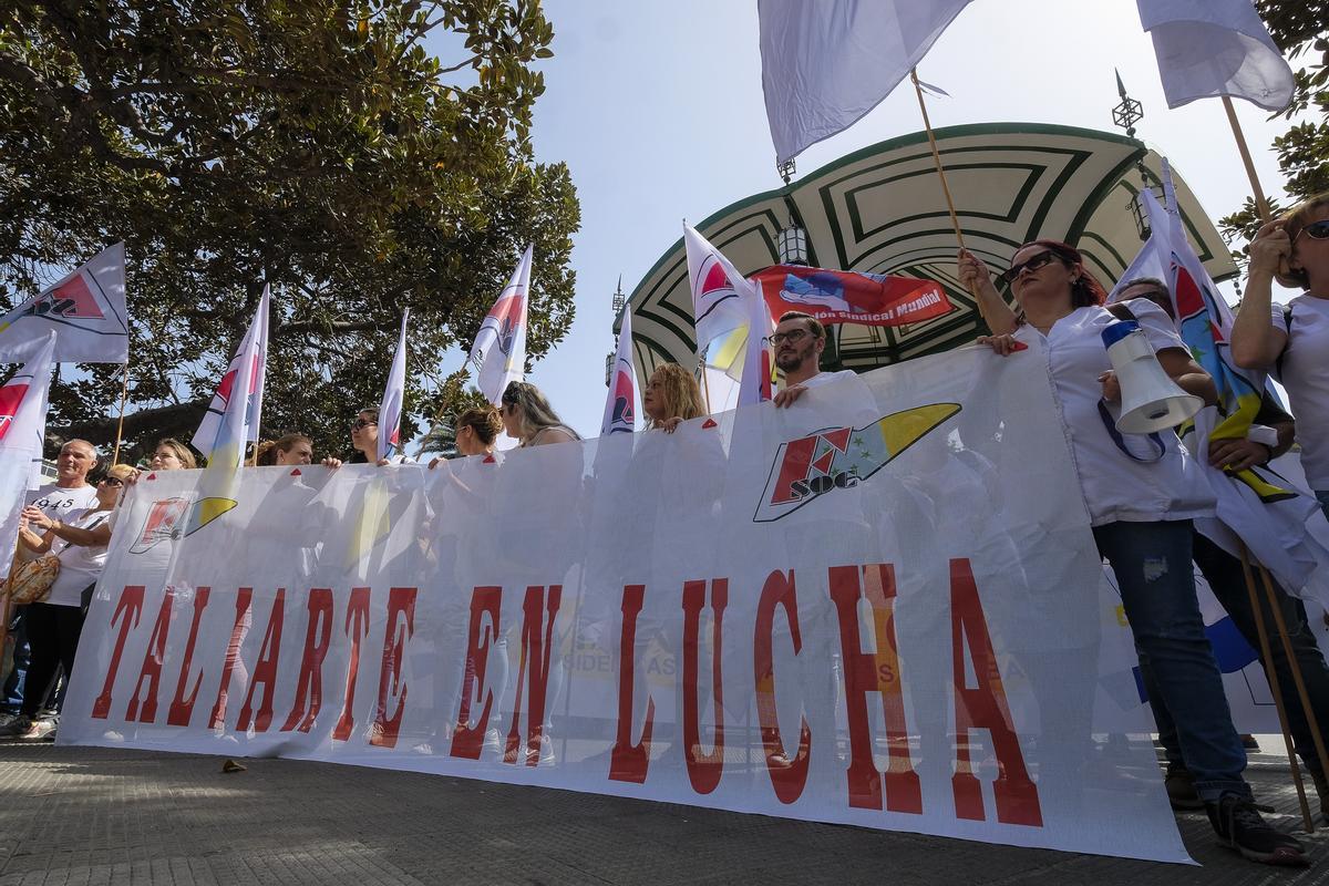 Manifestación en Gran Canaria en defensa de la sanidad pública Manifestación en Gran Canaria en defensa de la sanidad pública