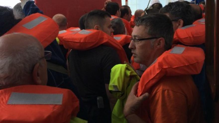 Así fue el rescate de los pasajeros del ferry Sorrento