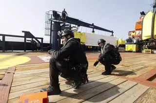 Ensayo de asalto en plena ría de Pontevedra