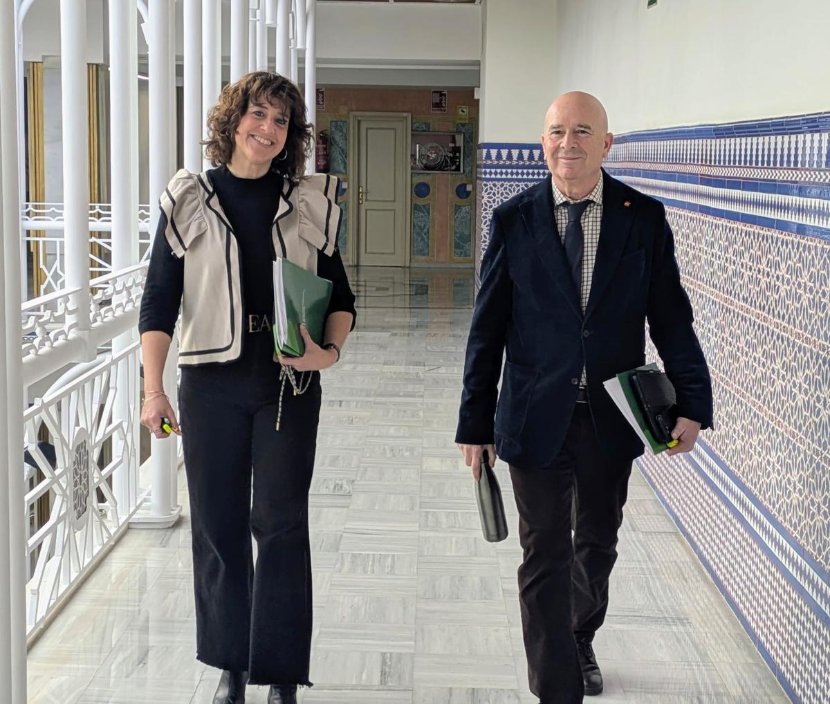 María José Ruiz y Antonio Martínez Nieto, de Vox.