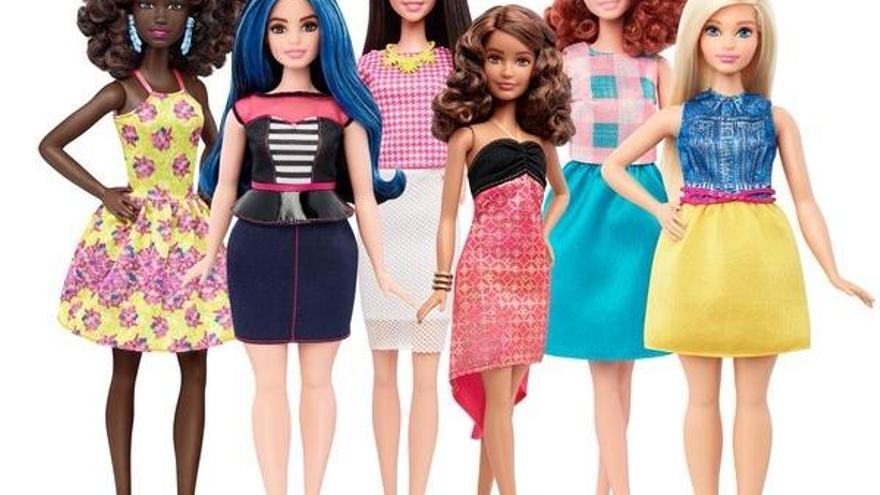 Los nuevos modelos de Barbie