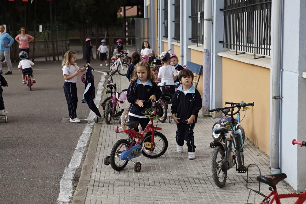 Día de la Bici en el Colegio de las Dominicas