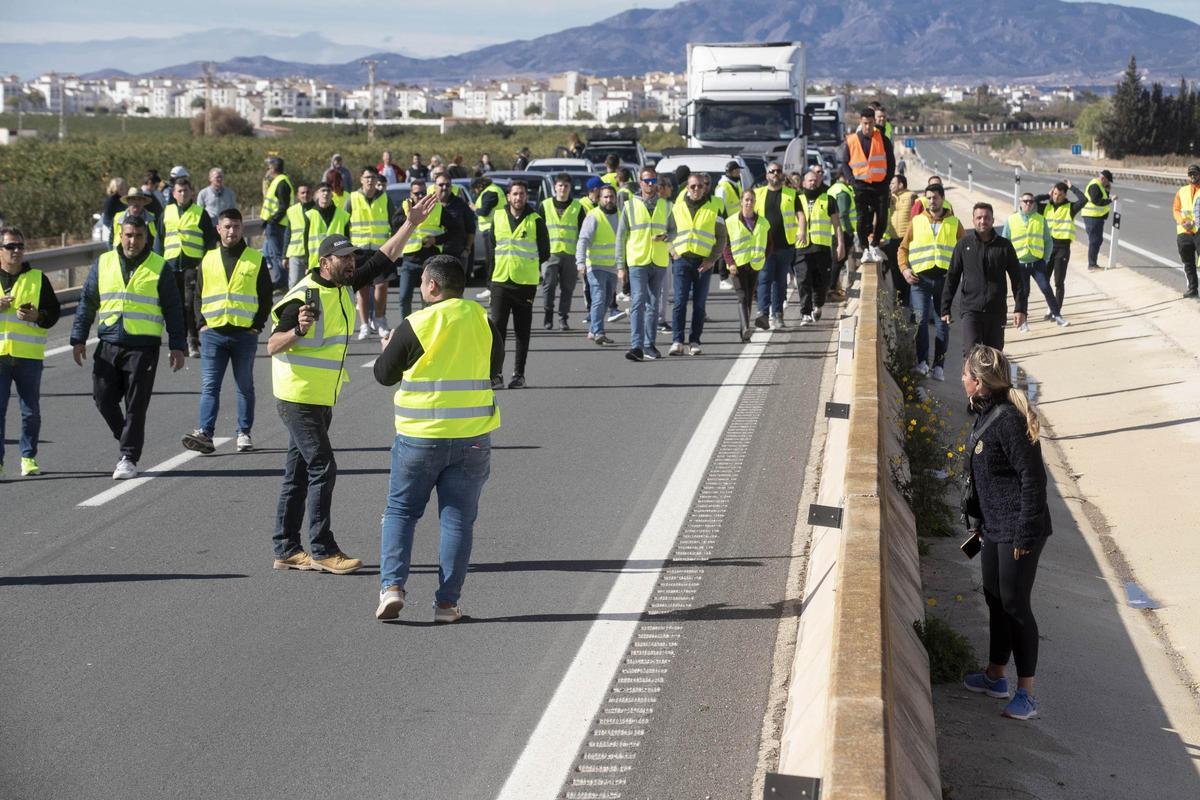 Las protestas en Torre Pacheco, Murcia