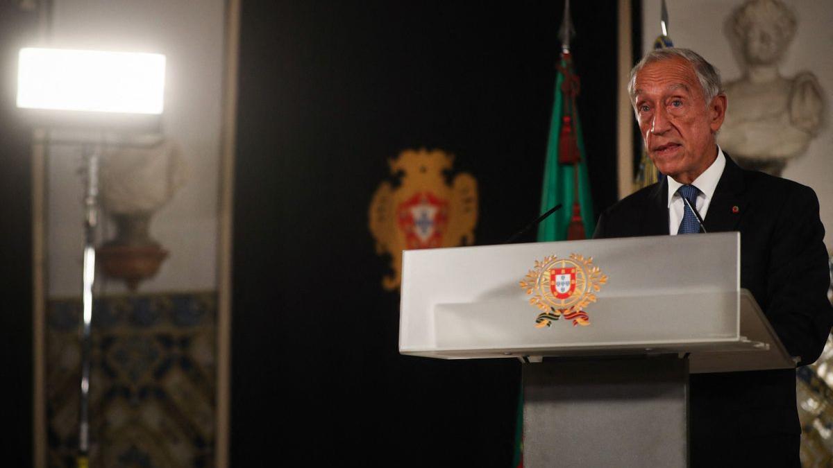 El presidente de Portugal, Marcelo Rebelo de Sousa.