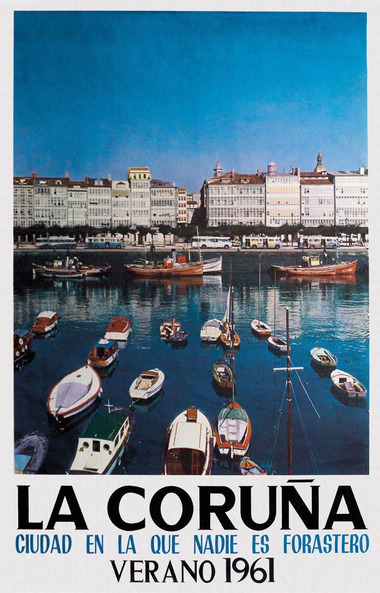 Así evolucionaron los carteles de las Fiestas de María Pita en 175 años en A Coruña
