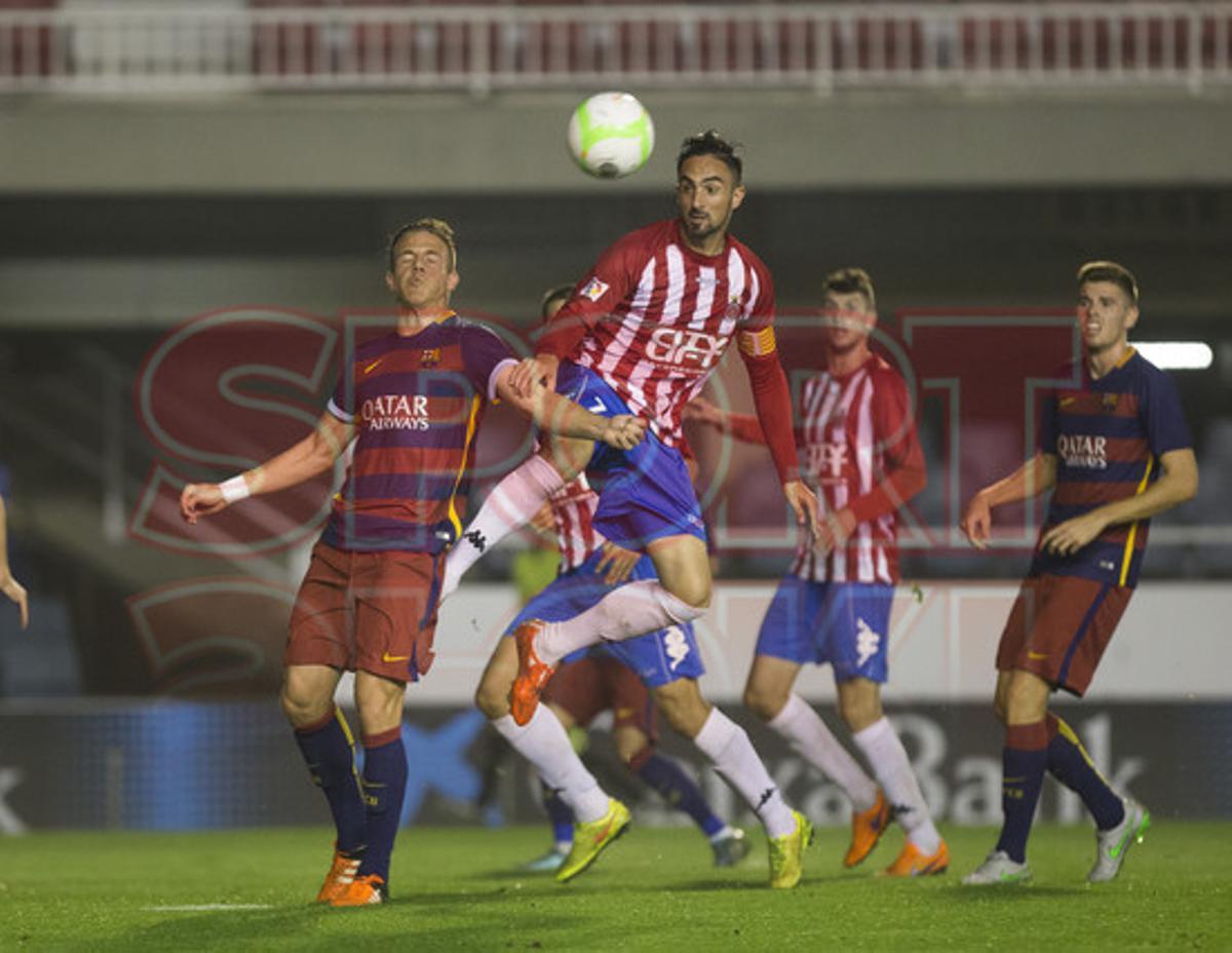 Semifinal Copa Cataluña, Barça B 1- Girona 0