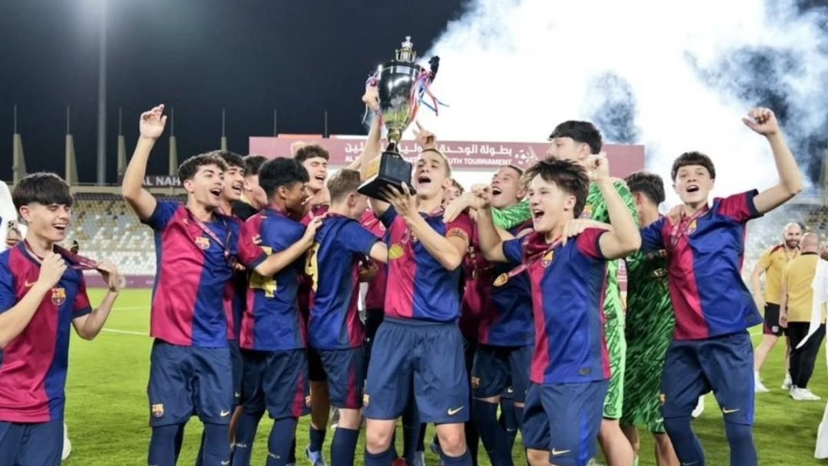 El Cadete B ganó un torneo prestigioso en Abu Dabi