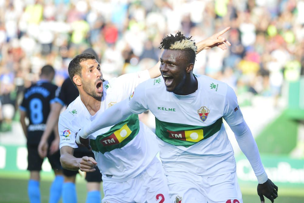 La victoria del Elche ante el CD Lugo en imágenes