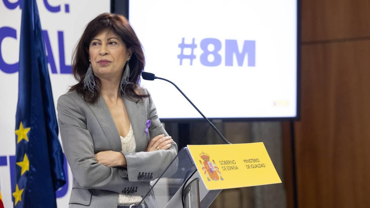Ana Redondo, ministra de Igualdad.