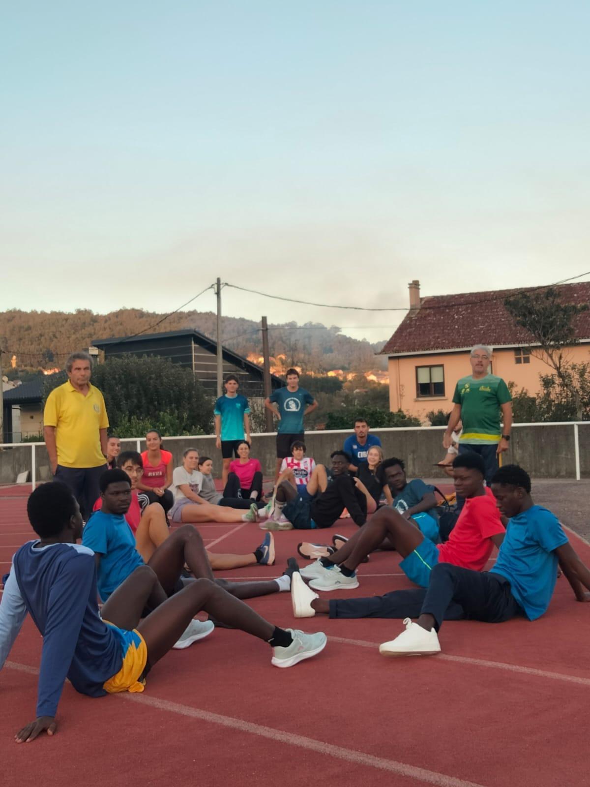 La acogida en Bueu a refugiados y migrantes de África